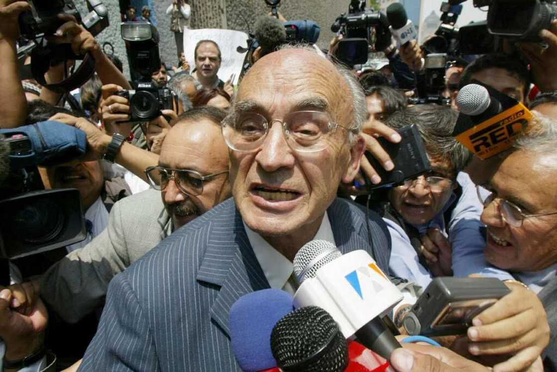 The late Mexican president Luis Echeverria Alvarez, seen here in 2002, was accused of brutal repression of political opponents The late Mexican president Luis Echeverria Alvarez, seen here in 2002, was accused of brutal repression of political opponents