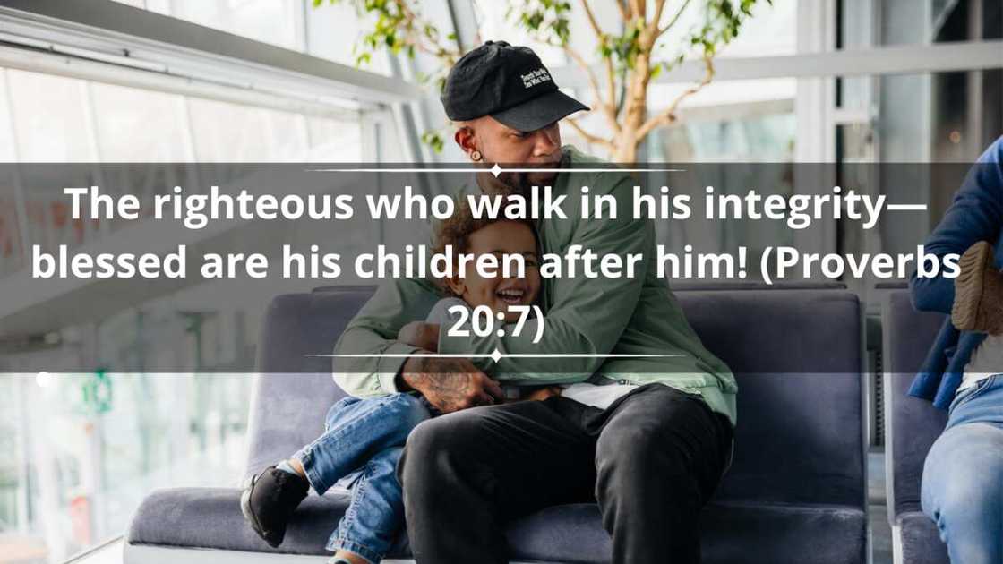 Blessings of a father bible verses