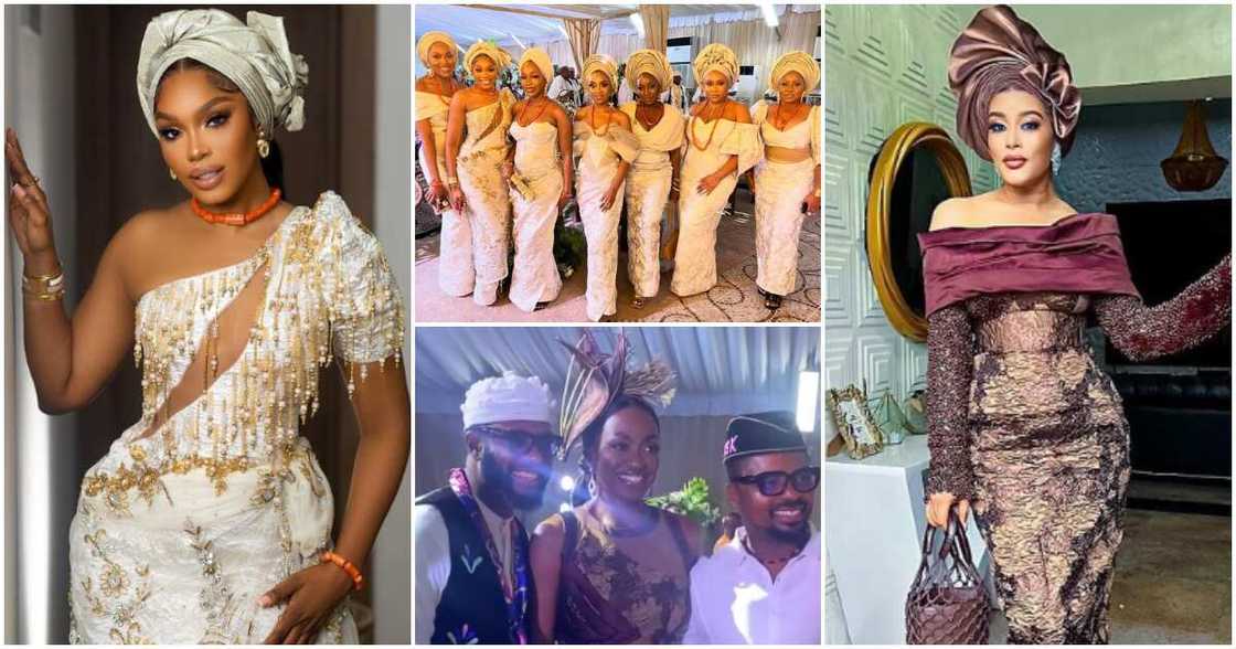 Guests attend Ini Dima-Okojie's wedding Guests attend Ini Dima-Okojie's wedding