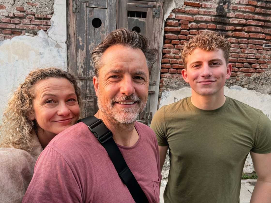 Sally Taylor, her husband Dean Bragonier, and son Bodhi Sally Taylor, her husband Dean Bragonier, and son Bodhi