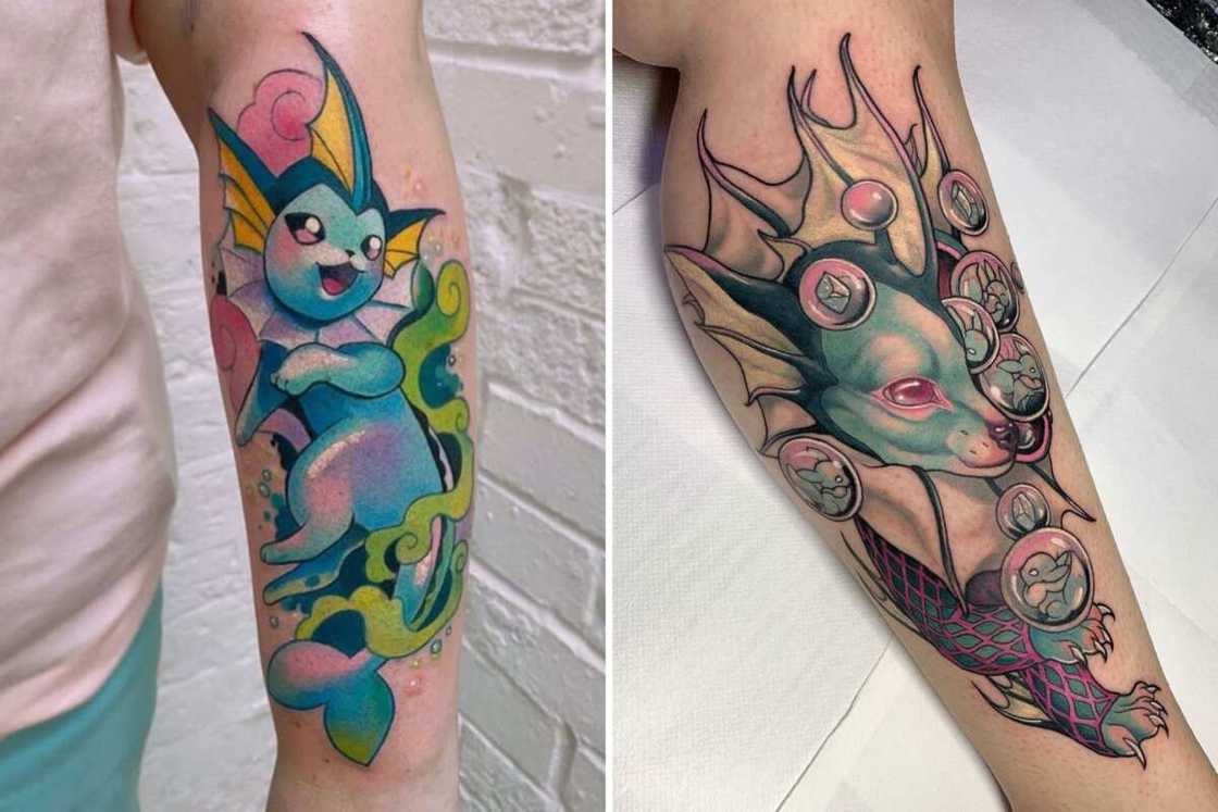 Simple anime tattoos