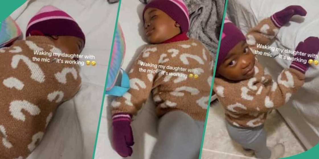 Mum shares how she wakes her toddler from sleep