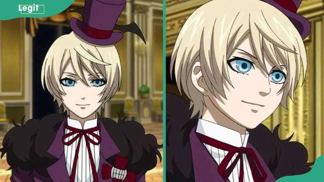 Alois Trancy looking calm Alois Trancy looking calm