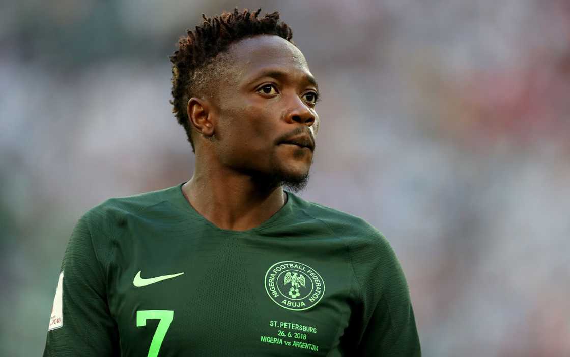 Ahmed Musa at Saint Petersburg Stadium in Saint Petersburg, Russia. Ahmed Musa at Saint Petersburg Stadium in Saint Petersburg, Russia.