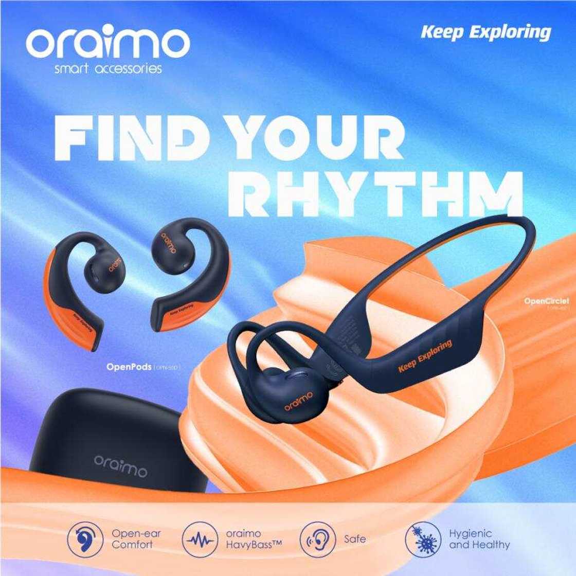 Find your Rhythm: oraimo Officially Launches Open Audio Series