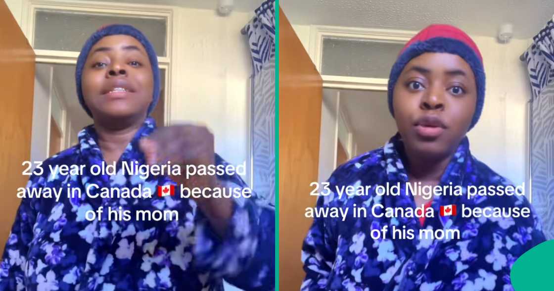Lady shares details of 23-year-old Nigerian man who died in Canada.