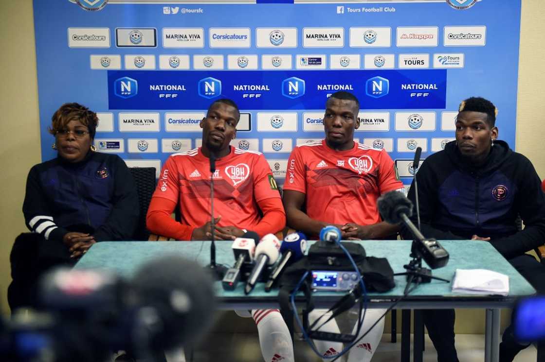 Paul Pogba, Florentin Pogba, Mathias Pogba, Yeo, Guinea