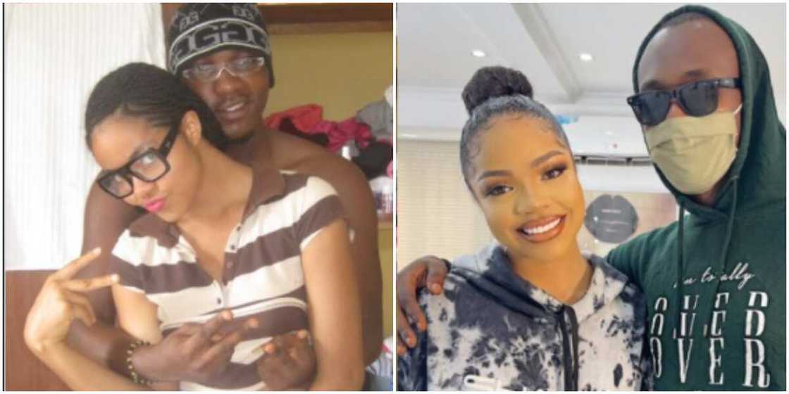 Mixed reactions as BBNaija's Nengi shares throwback photo with her cousin Mixed reactions as BBNaija's Nengi shares throwback photo with her cousin