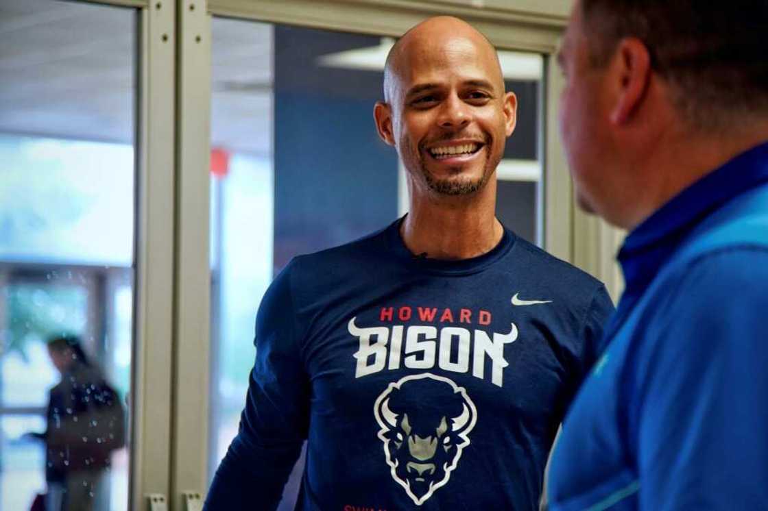 Howard University swim coach Nick Askew hopes to draw more Black athletes 'to touch the water, to learn how to swim' Howard University swim coach Nick Askew hopes to draw more Black athletes 'to touch the water, to learn how to swim'