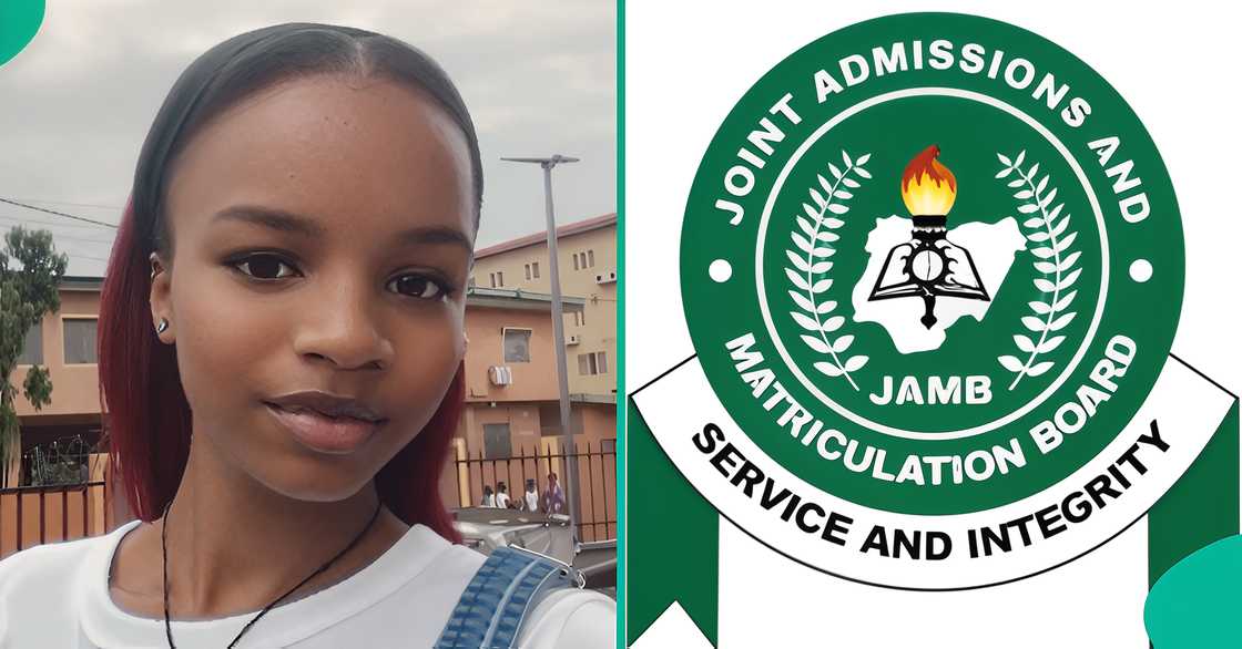 A Nigerian girl who initially scored below 200 in her 2025 UTME exam shows her new result after rewriting. A Nigerian girl who initially scored below 200 in her 2025 UTME exam shows her new result after rewriting.