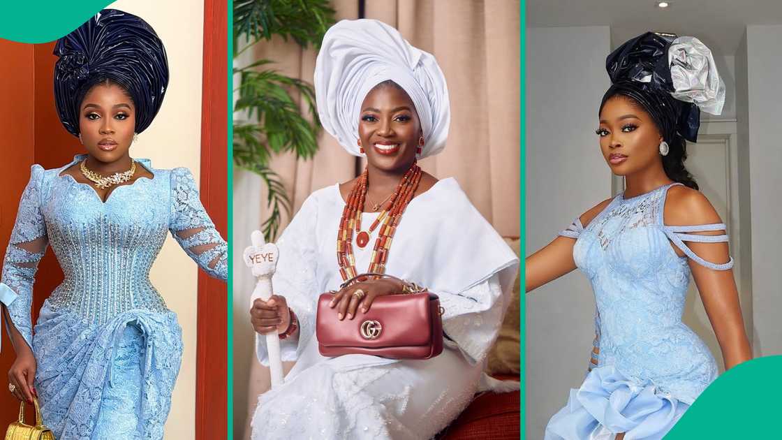 Olori Ashley Afolasade Ojaja-Ogunwusi, Veekee James and Kiekie at Mo Bimpe's triplets' party. Olori Ashley Afolasade Ojaja-Ogunwusi, Veekee James and Kiekie at Mo Bimpe's triplets' party.