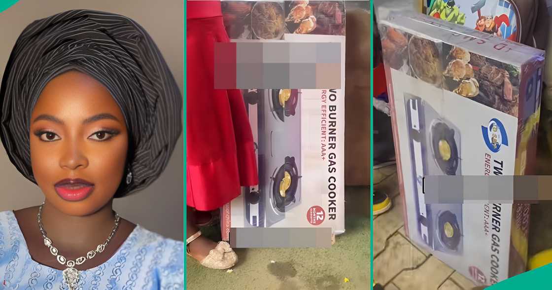 Mum reacts as daughter receives table gas cooker at graduation, mentions party fee