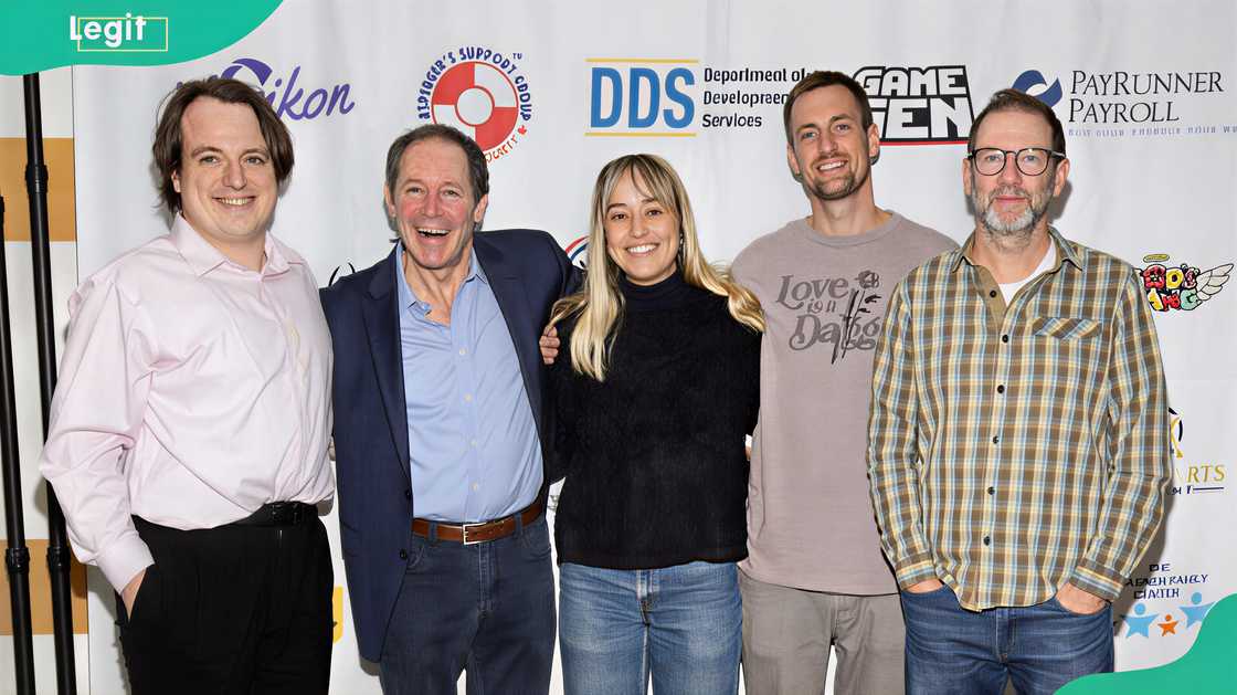 Devin Morrissey, Steve Spitz, Emma Choate, Sean Bowman and Cian O'Clery at the Skirball Cultural Center Devin Morrissey, Steve Spitz, Emma Choate, Sean Bowman and Cian O'Clery at the Skirball Cultural Center