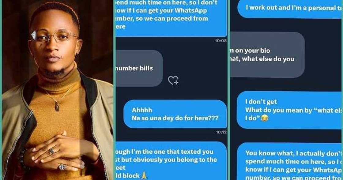 Man leaks his chat with popular Twitter influencer Man leaks his chat with popular Twitter influencer