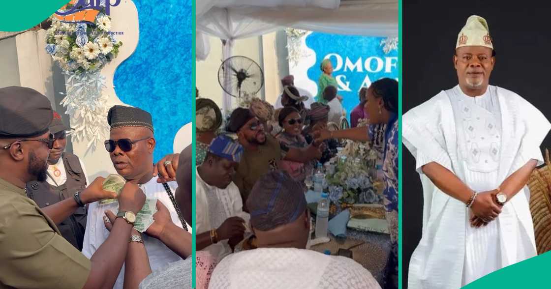 Odunlade celebrates Yinka Quadri. Odunlade celebrates Yinka Quadri.