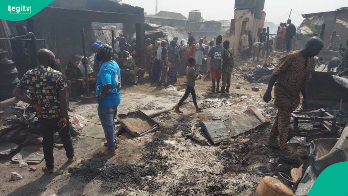 Kano furniture market blaze burnt shops and goods worth millions of naira overnight. Kano furniture market blaze burnt shops and goods worth millions of naira overnight.