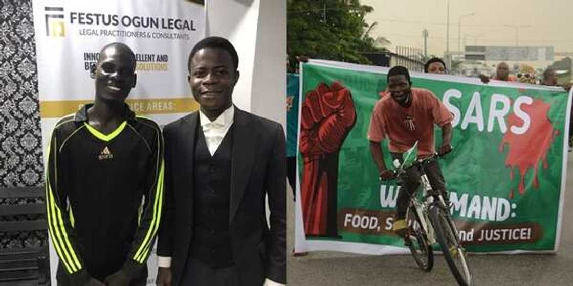 Lawyer, Festus Ogun helps facilitate the release of Borno State indigene detained in Lagos during EndSARS