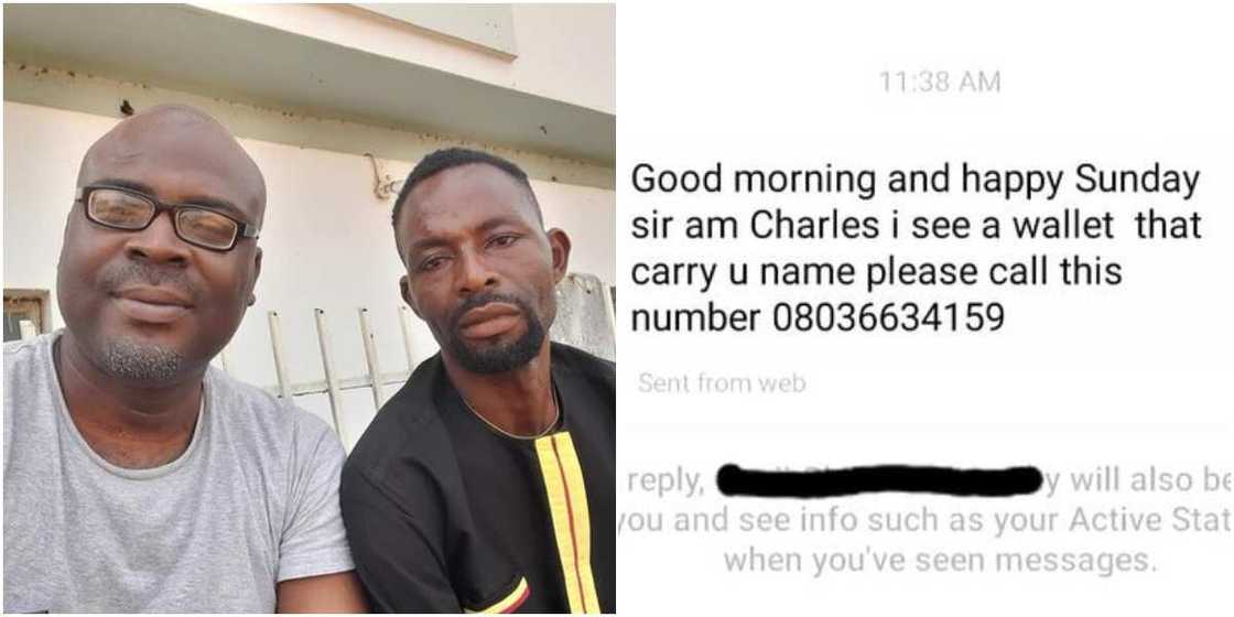 Man rejects N10k reward after returning missing wallet with money in it Man rejects N10k reward after returning missing wallet with money in it