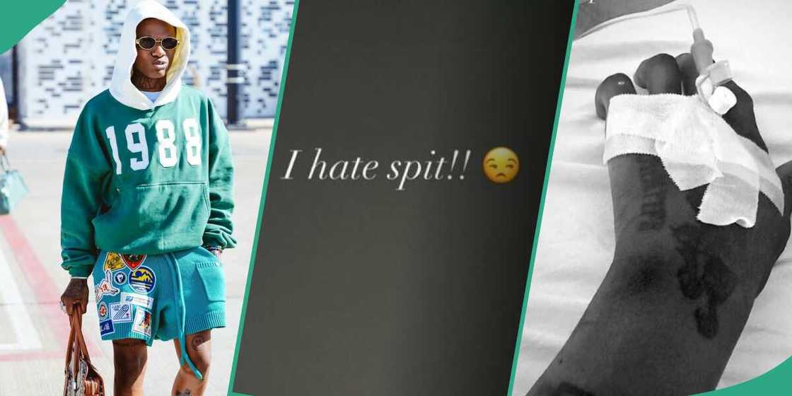 Singer Wizkid stirs fear online as he lands in the hospital Singer Wizkid stirs fear online as he lands in the hospital