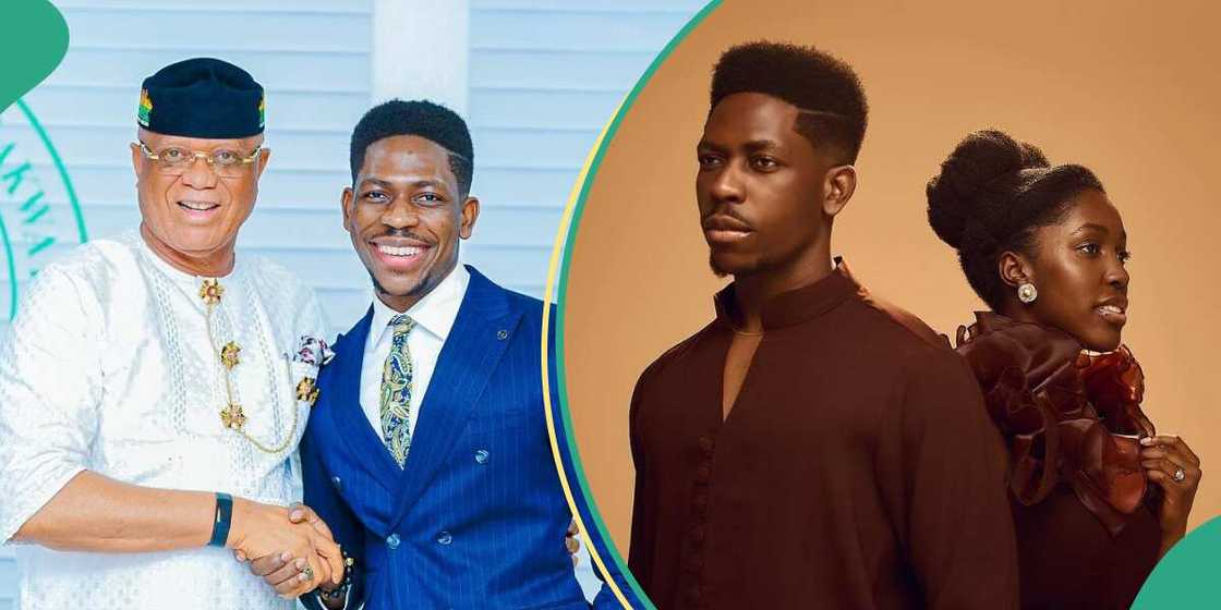 Moses Bliss shares pictures from his visit to Akwa Ibom. Moses Bliss shares pictures from his visit to Akwa Ibom.
