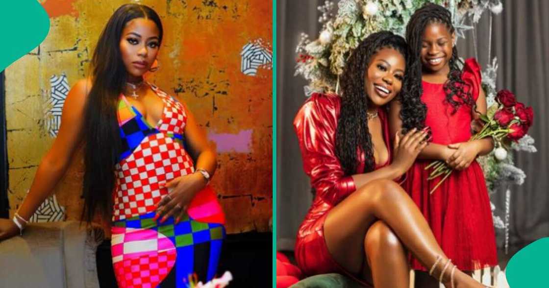 Sophia Momodu visits Imade's school for career day amid custody battle. Sophia Momodu visits Imade's school for career day amid custody battle.