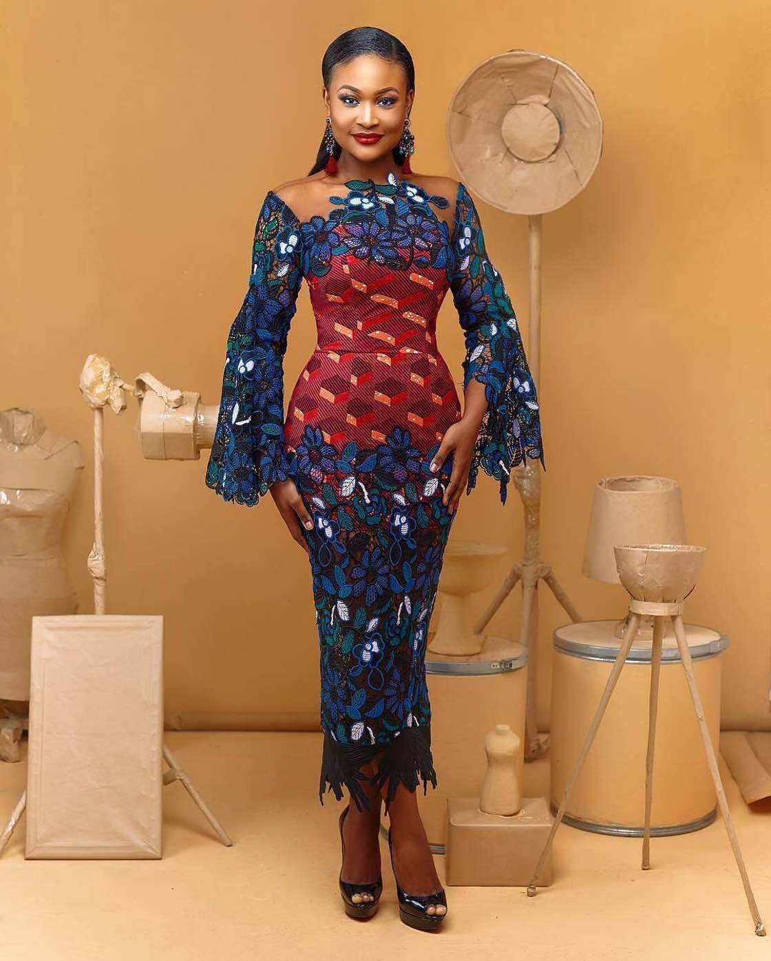 Lace and ankara combination styles to rock in 2019 Legit.ng