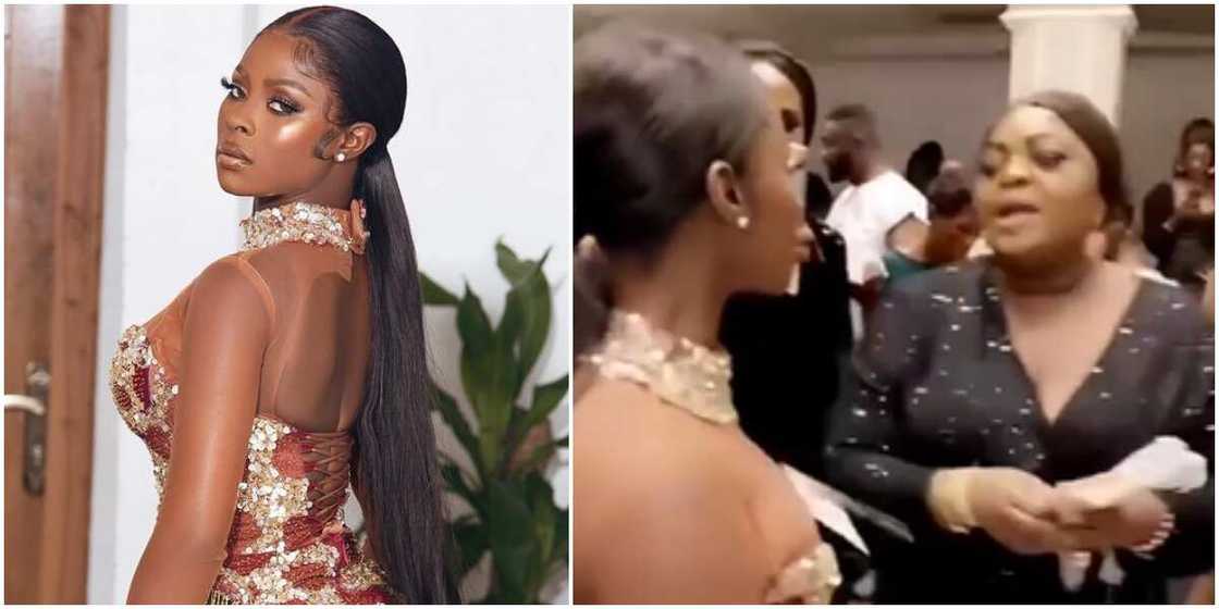 Eniola Badmus and BBNaija Khloe Eniola Badmus and BBNaija Khloe