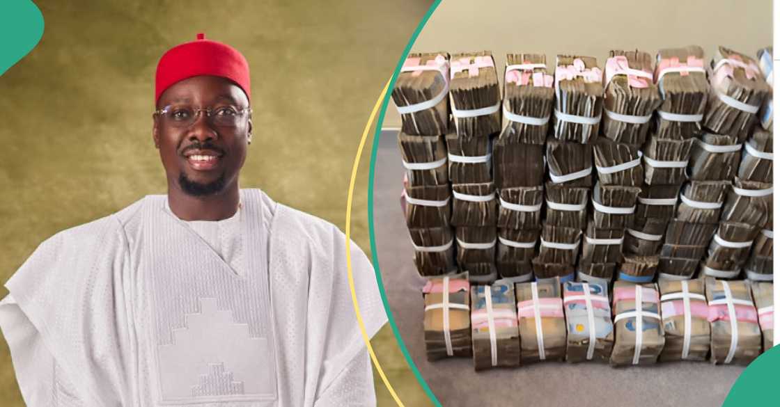 Obi Cubana reacts to naira notes used on his birthday Obi Cubana reacts to naira notes used on his birthday