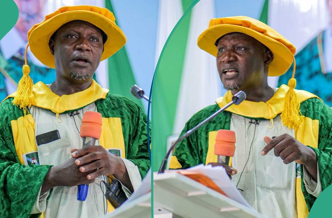 University officials described the lecture as timely ahead of the 2027 elections. University officials described the lecture as timely ahead of the 2027 elections.