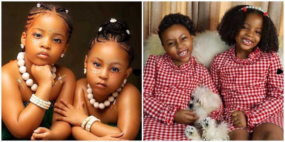 Photos of Olianna and Olivia. Photos of Olianna and Olivia.