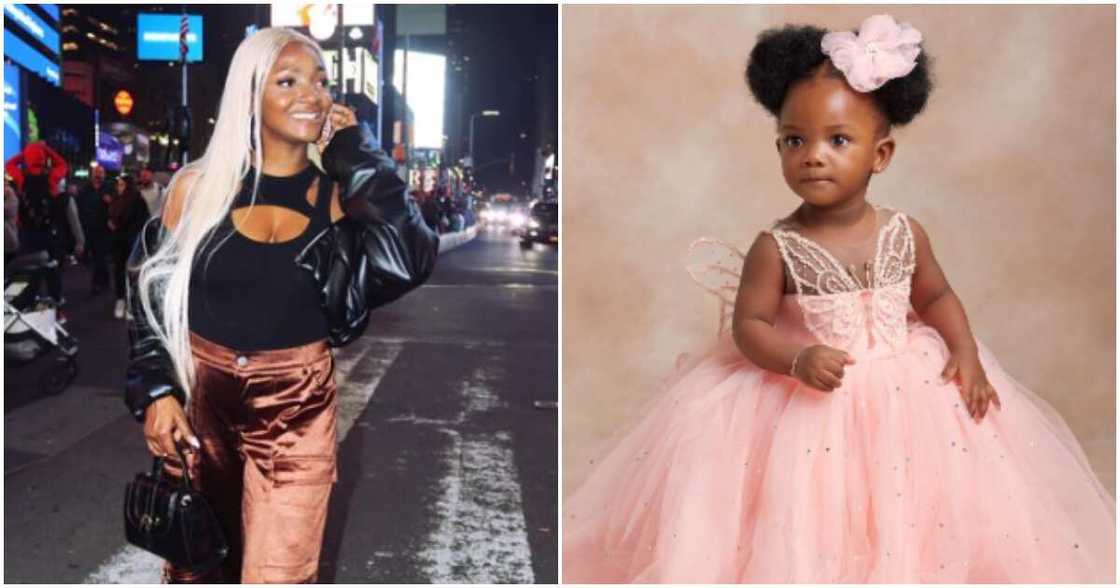 Simi's daughter Deja sings her song in cute video Simi's daughter Deja sings her song in cute video
