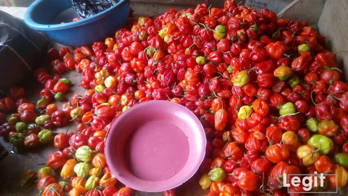 There is affordability in the cost price of perishable items yet sellers decry low patronage. Photo credit: Esther Odili