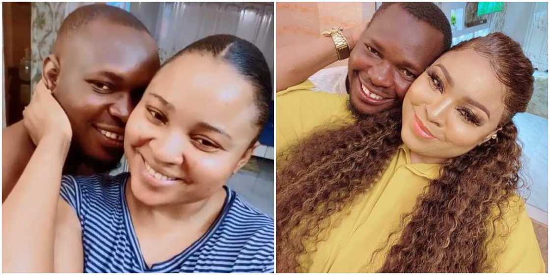 Actress Abimbola Ogunnowo celebrates hubby Okiki Afolayan with sweet words on his birthday