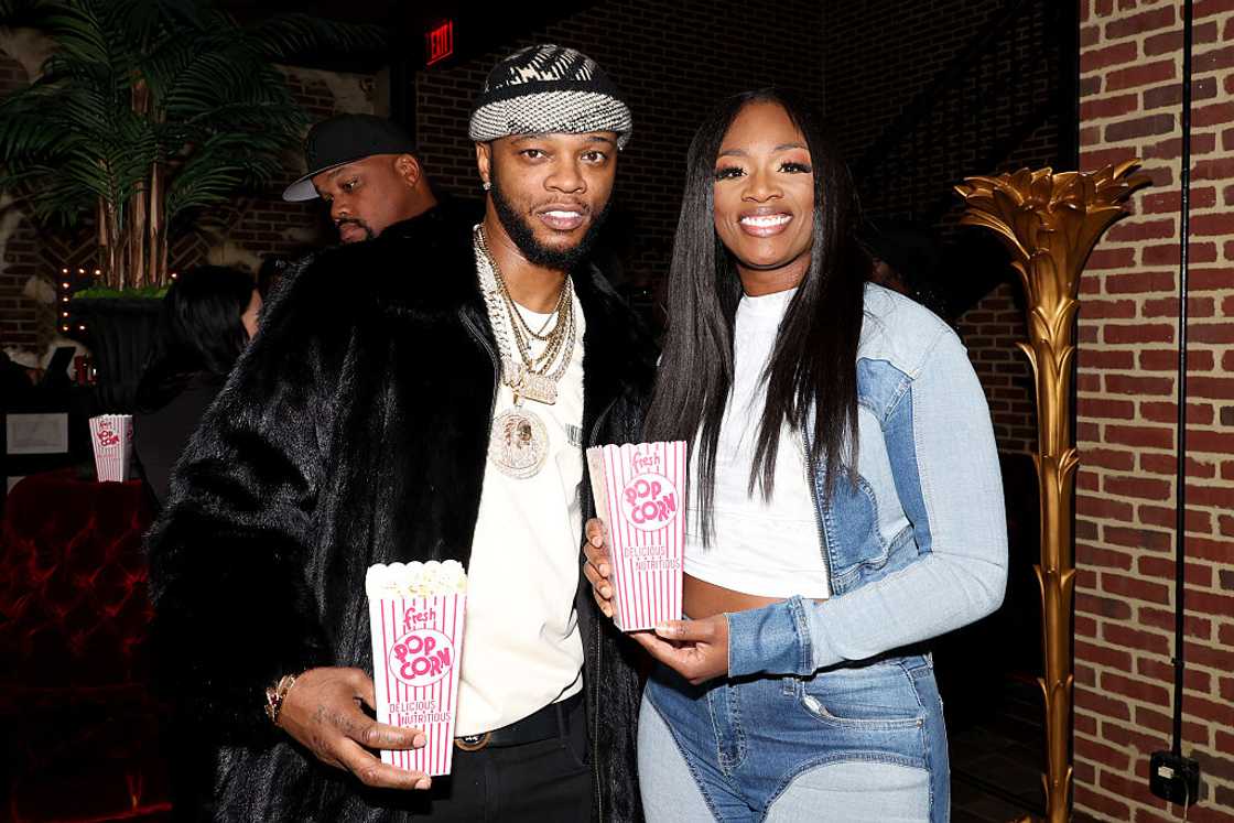 Papoose and Claressa Shields at The Roxy Cinema