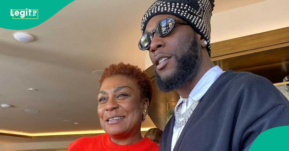 Burna Boy's mother hails him in new video