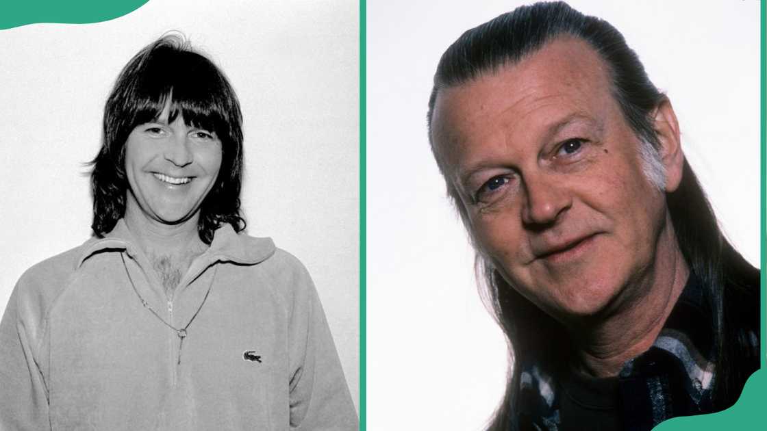 Randy Meisner at the Park West in Chicago, Illinois (L), and at poses for a portrait in Los Angeles, California (R)