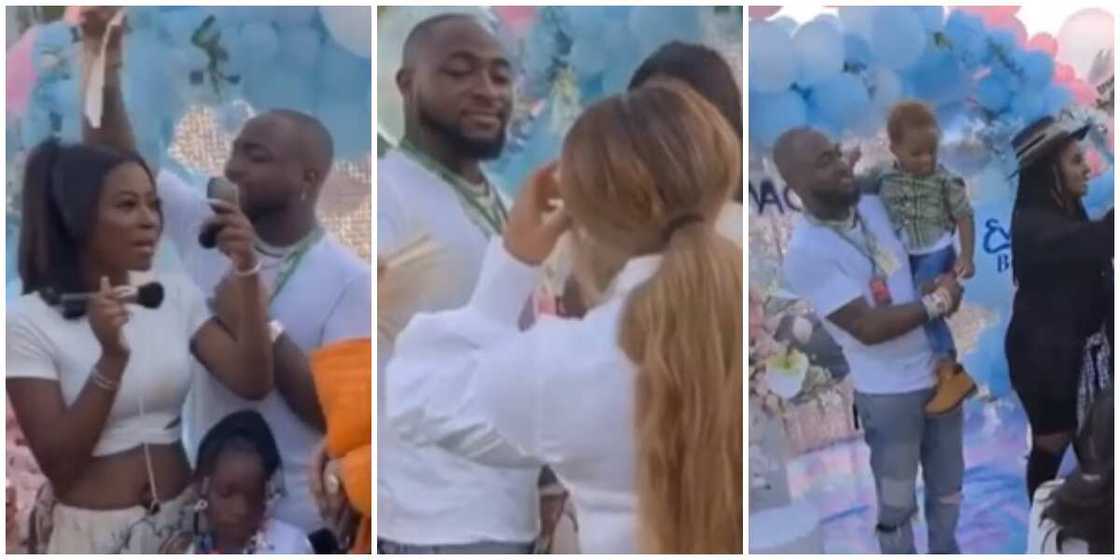Nigerians React to Trending Video of Davido Fanning Baby Mama Sophia at Imade's Party Nigerians React to Trending Video of Davido Fanning Baby Mama Sophia at Imade's Party