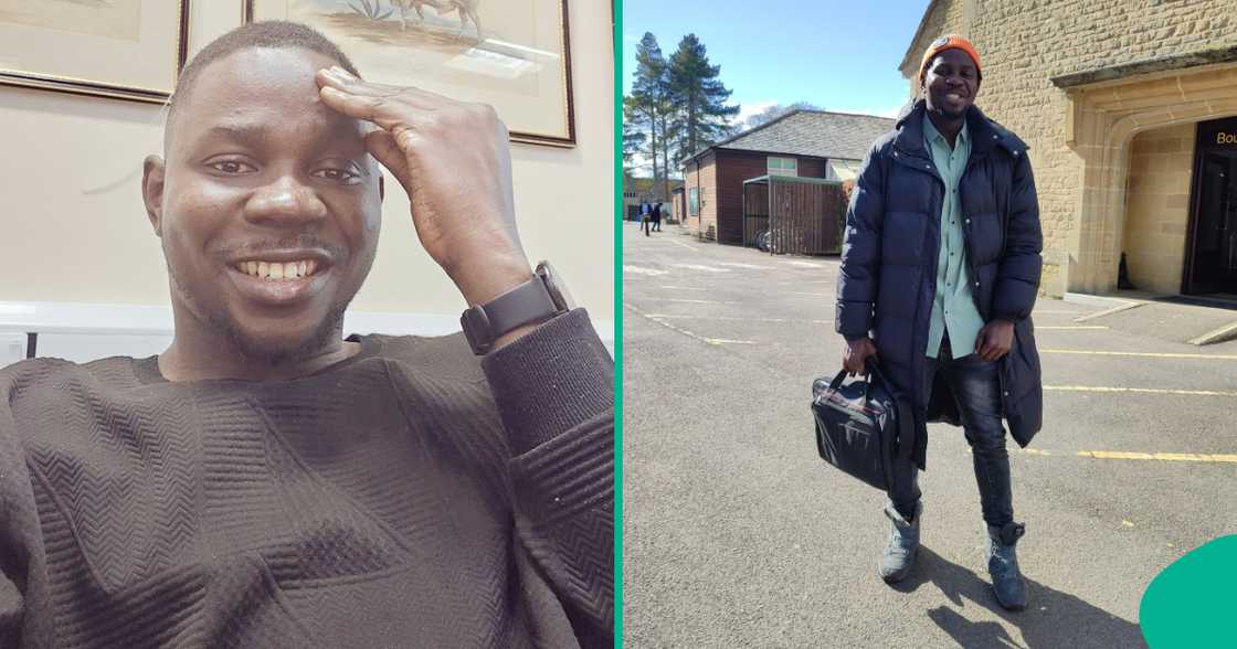 Man posts full list of degrees he bagged so far. Man posts full list of degrees he bagged so far.