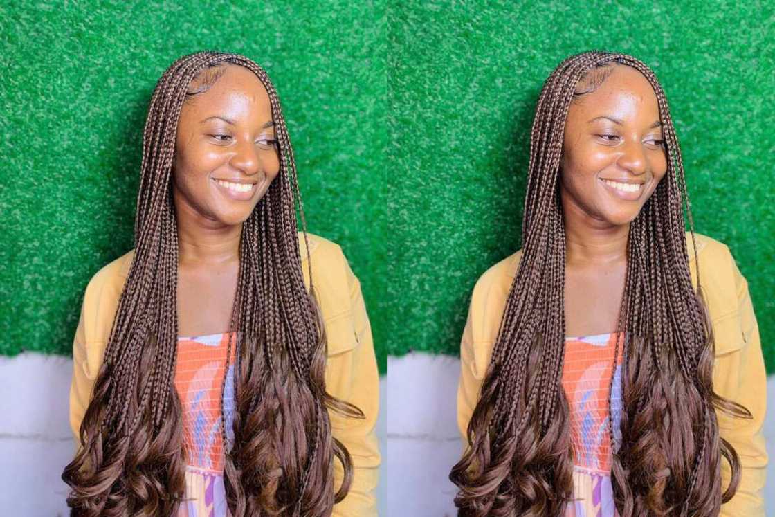 pictures of knotless braids hairstyles