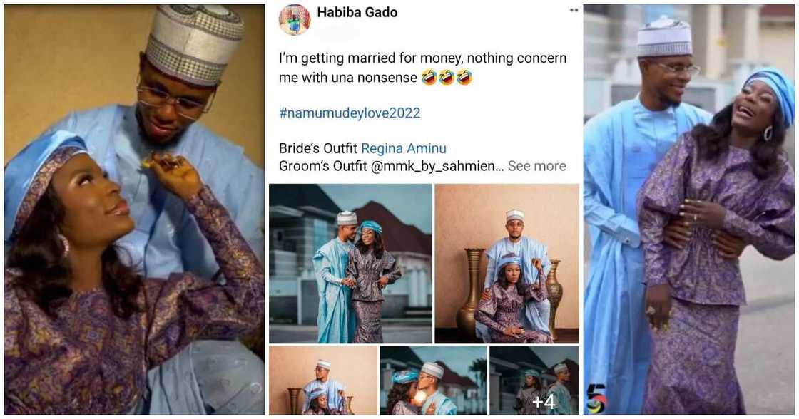 Habiba Gado, Djbenzee Junior, Ngerian bride-to-be, pre-wedding pictures, I'm getting married for money Habiba Gado, Djbenzee Junior, Ngerian bride-to-be, pre-wedding pictures, I'm getting married for money