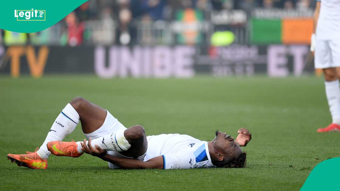 Fisayo Dele-Bashiru suffers injury in Lazio vs Venezia clash