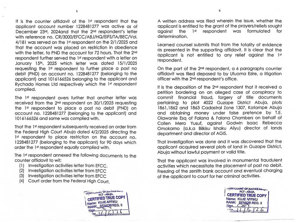 Court Orders EFCC to Pay ₦2m for Unlawfully Freezing Homadil Realty's Account