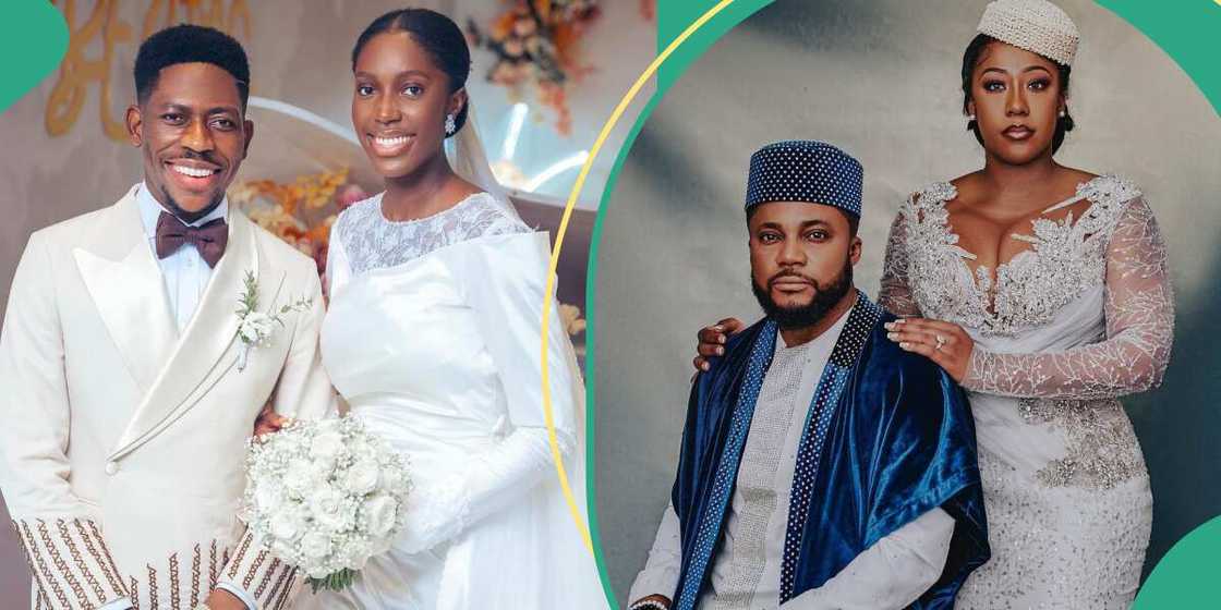 Wedding photos of Moses Bliss and Tim Godfrey Wedding photos of Moses Bliss and Tim Godfrey