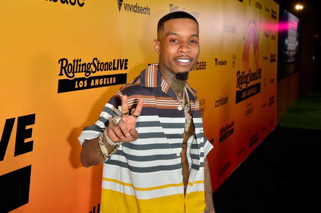 Tory Lanez attends an event Tory Lanez attends an event