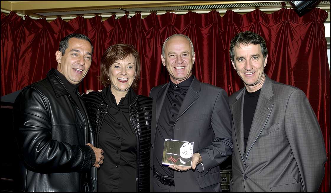 Clement, Claudette Paul and Jacques during the launching of Claudette's record label. Photo: Michel Ponomareff Clement, Claudette Paul and Jacques during the launching of Claudette's record label. Photo: Michel Ponomareff
