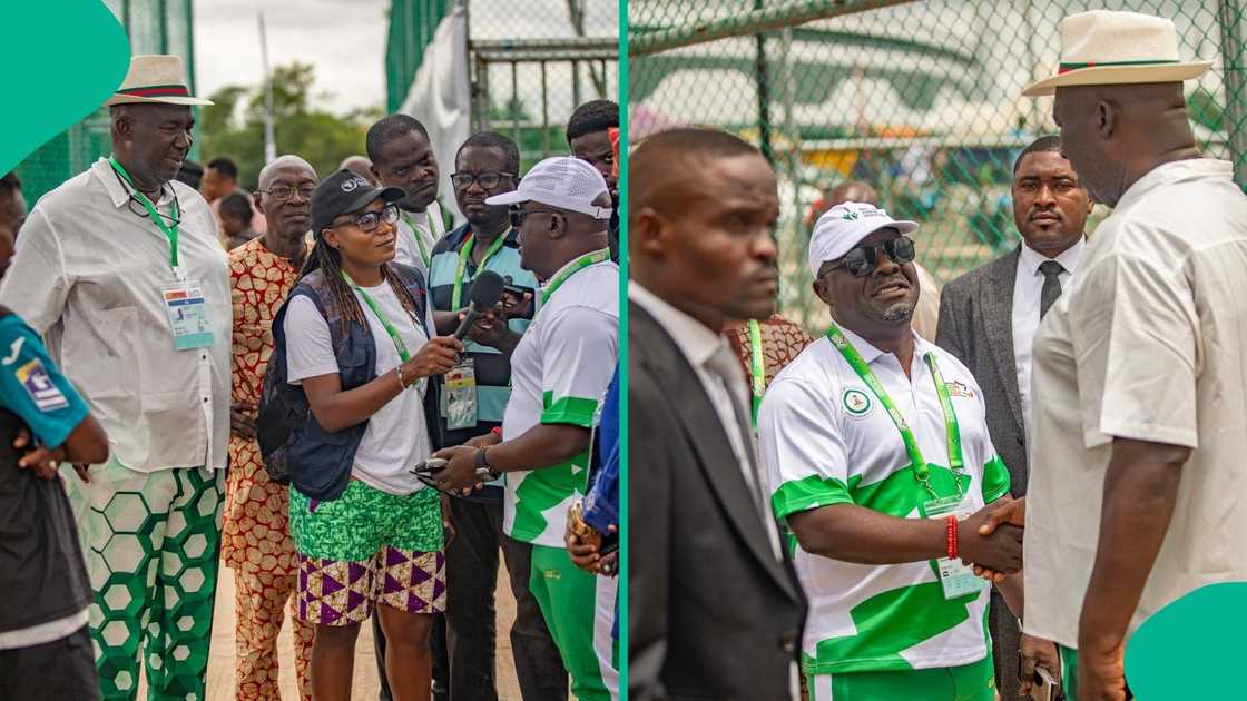 NTF, Ifedayo Akindoju, Bukola Olopade, Tennis, National Sports Festival, Ogun State, Nigeria. NTF, Ifedayo Akindoju, Bukola Olopade, Tennis, National Sports Festival, Ogun State, Nigeria.