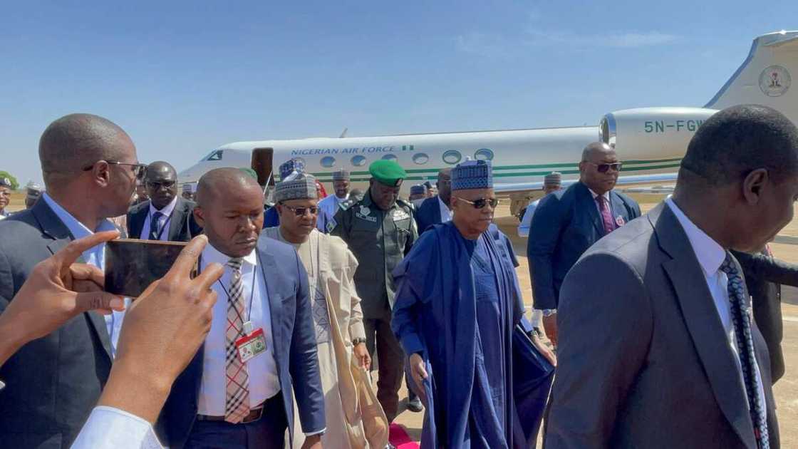 Shettima ya ziyarci Kaduna. Shettima ya ziyarci Kaduna.