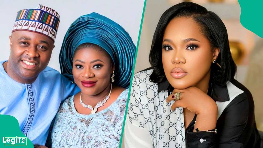 Femi Adebayo's ex-wife, Omotayo Sanusi, has publicly denied claims linking actress Toyin Abraham to the collapse of her marriage