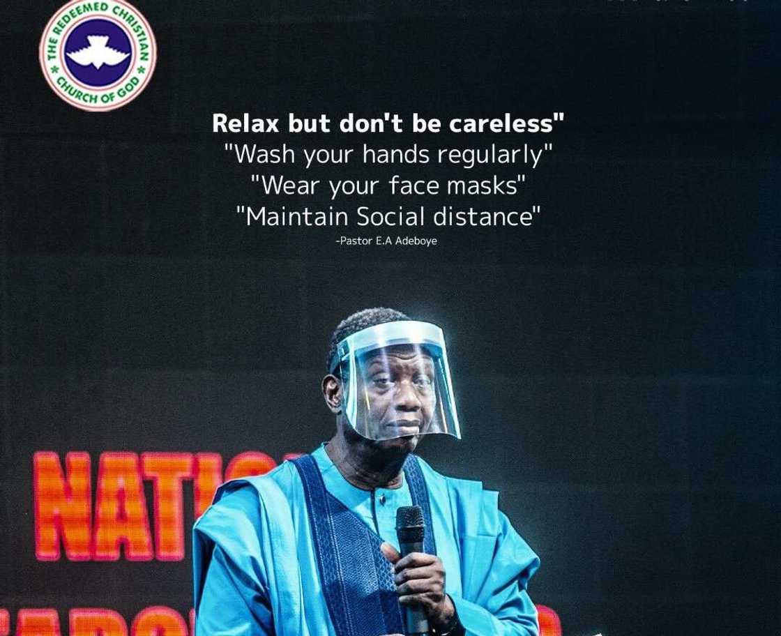 Pastor Adeboye's first Sunday in 2021 message sparks massive reactions Pastor Adeboye's first Sunday in 2021 message sparks massive reactions