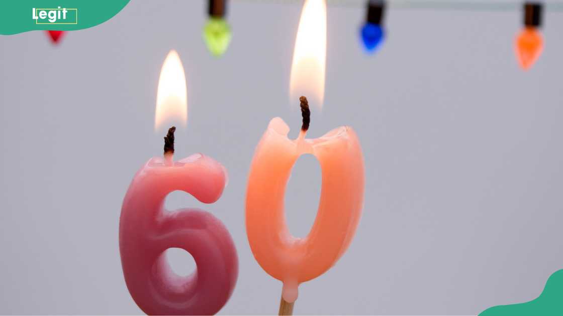 60th birthday candle 60th birthday candle